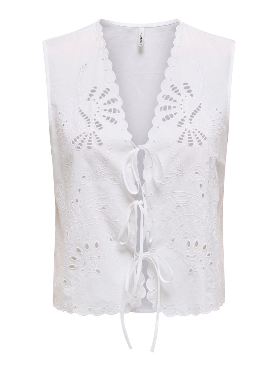 ONLLOU LIFE EMB S/L TIE VEST CS PTM