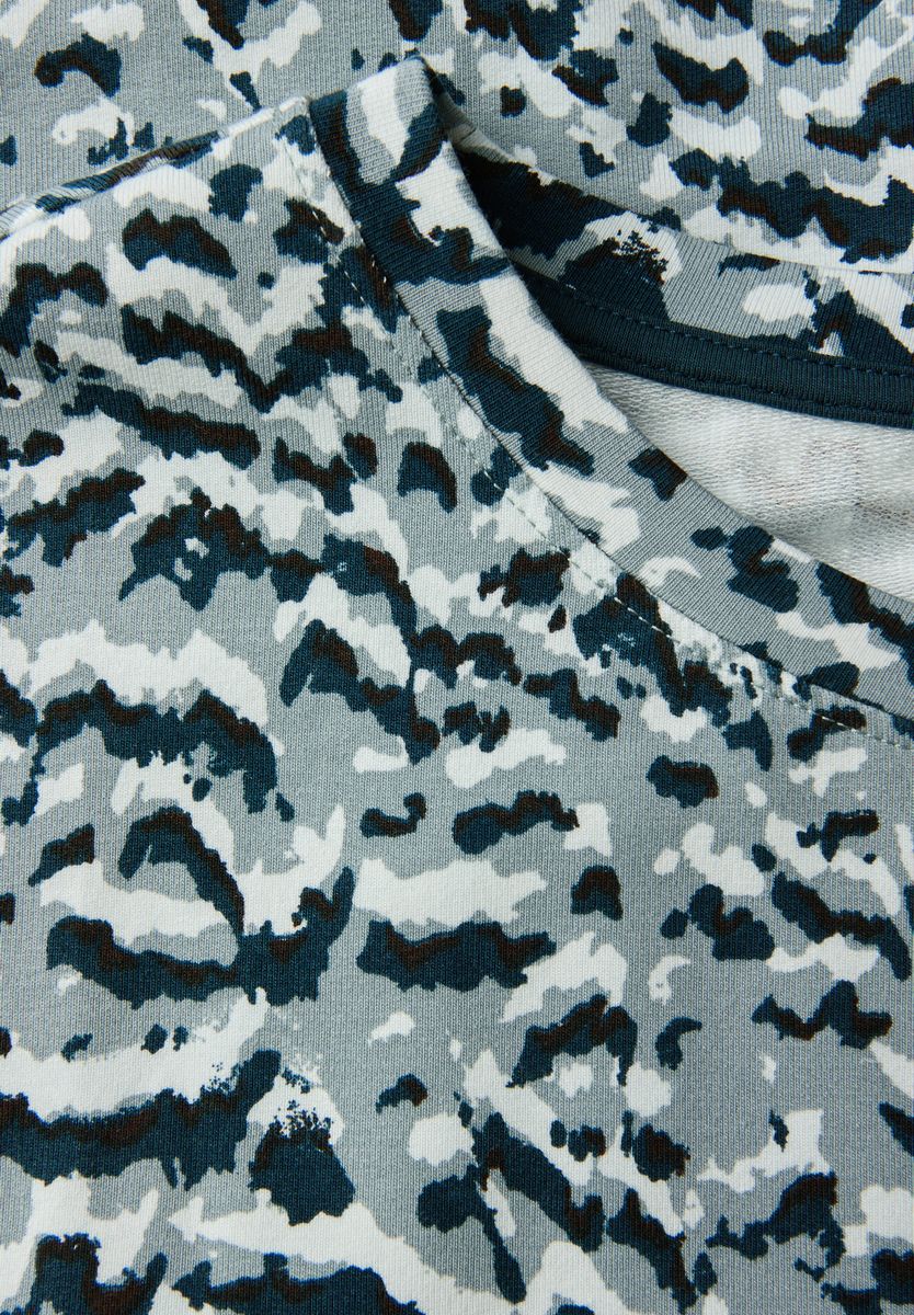 Gemustertes Batwing Shirt