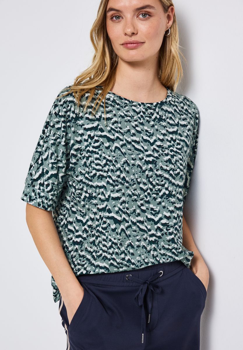 Gemustertes Batwing Shirt