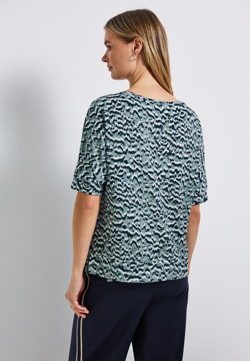 Gemustertes Batwing Shirt