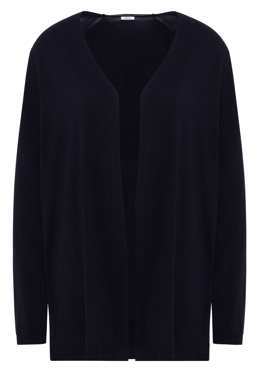 Offene Strickjacke