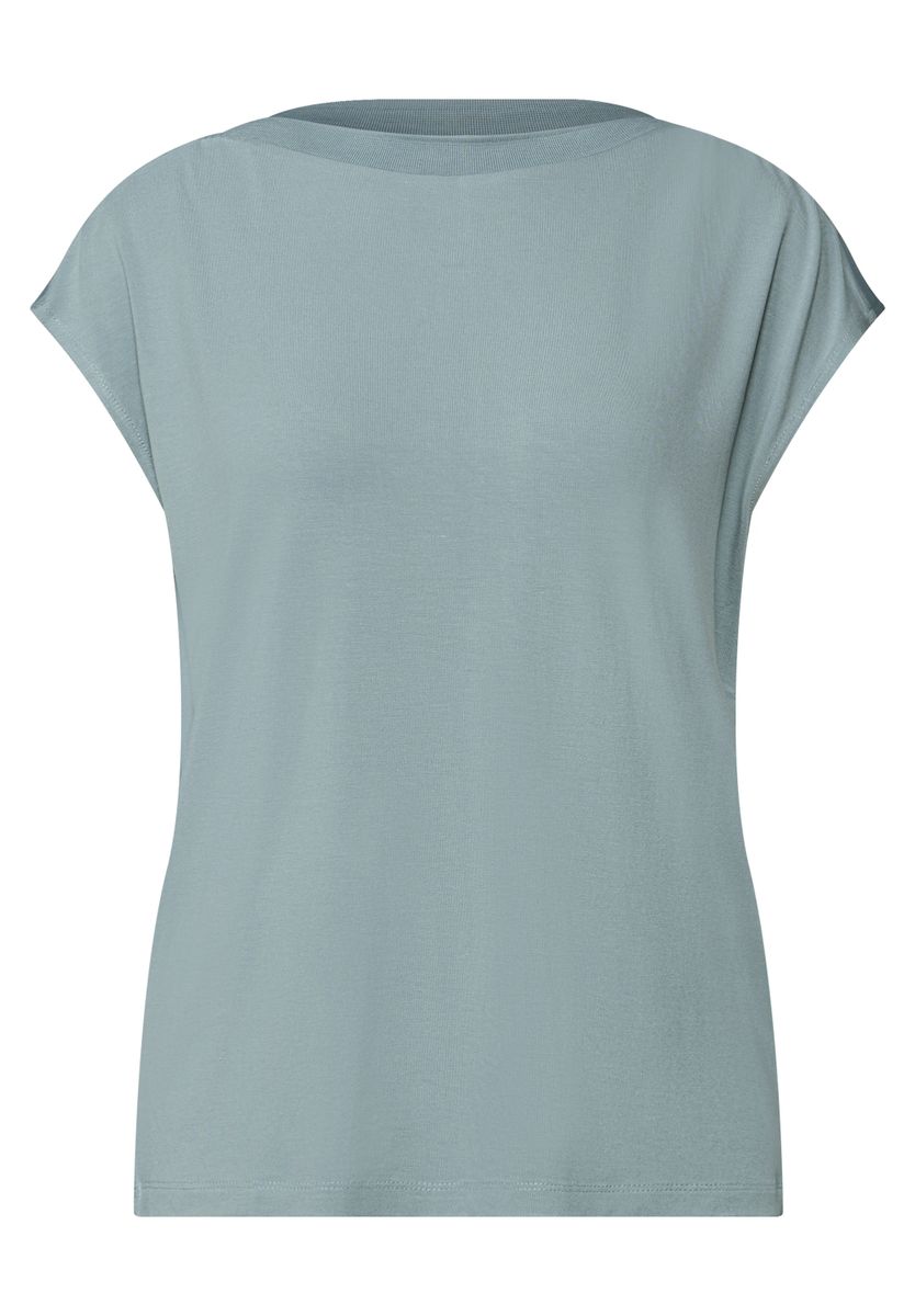 U-Boot Shirt mit Rippdetail