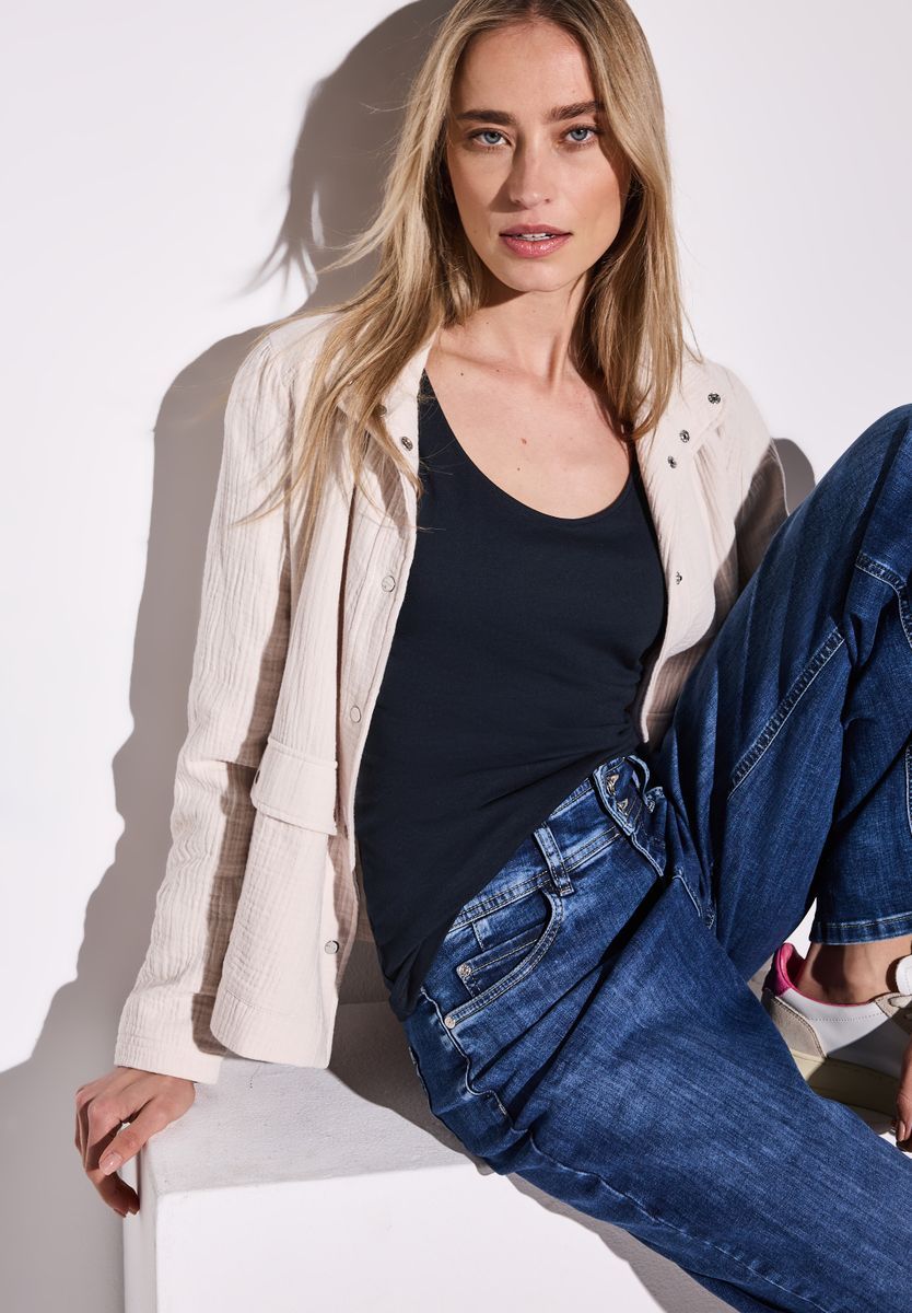 Basic Top in Unifarbe