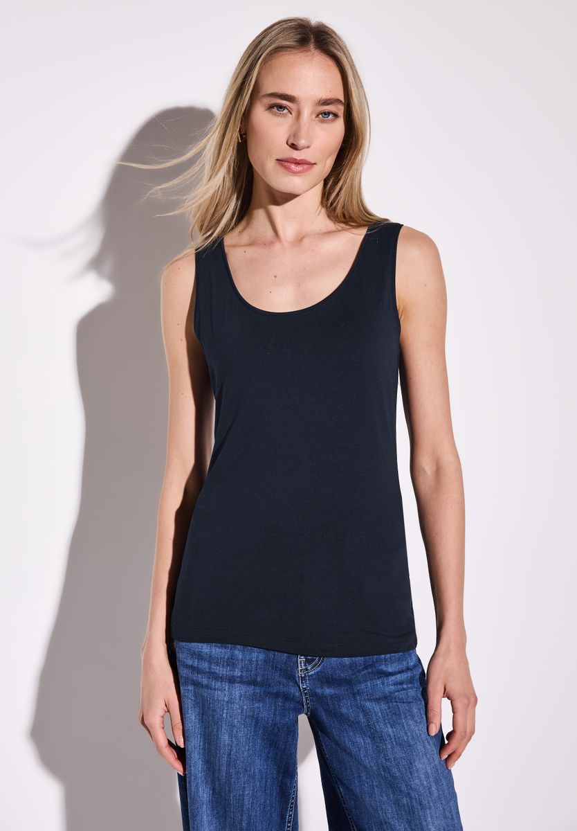 Basic Top in Unifarbe