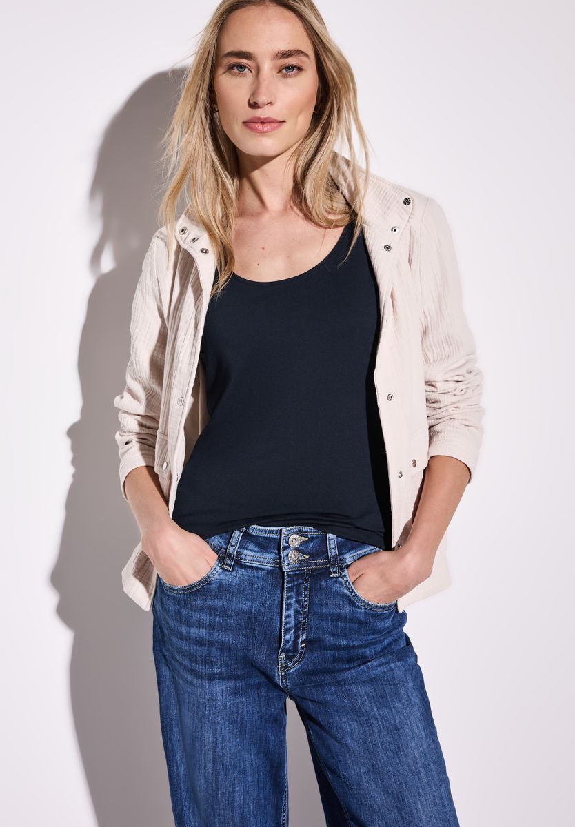 Basic Top in Unifarbe