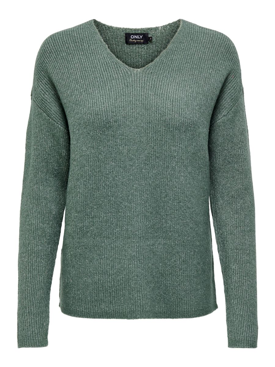 ONLCAMILLA V-NECK L/S PULLOVER KNT NOOS