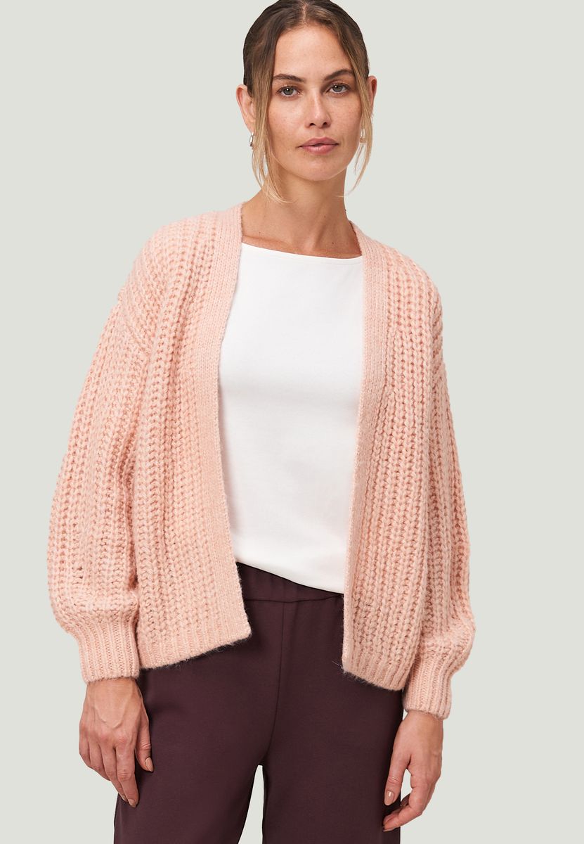 Grobstrickjacke
