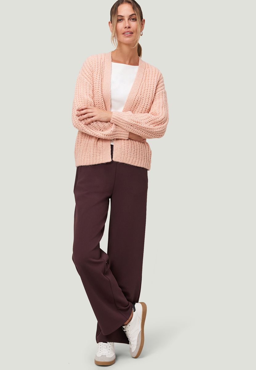 Grobstrickjacke