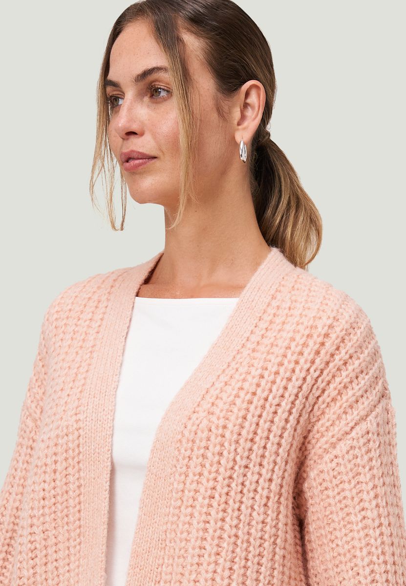 Grobstrickjacke