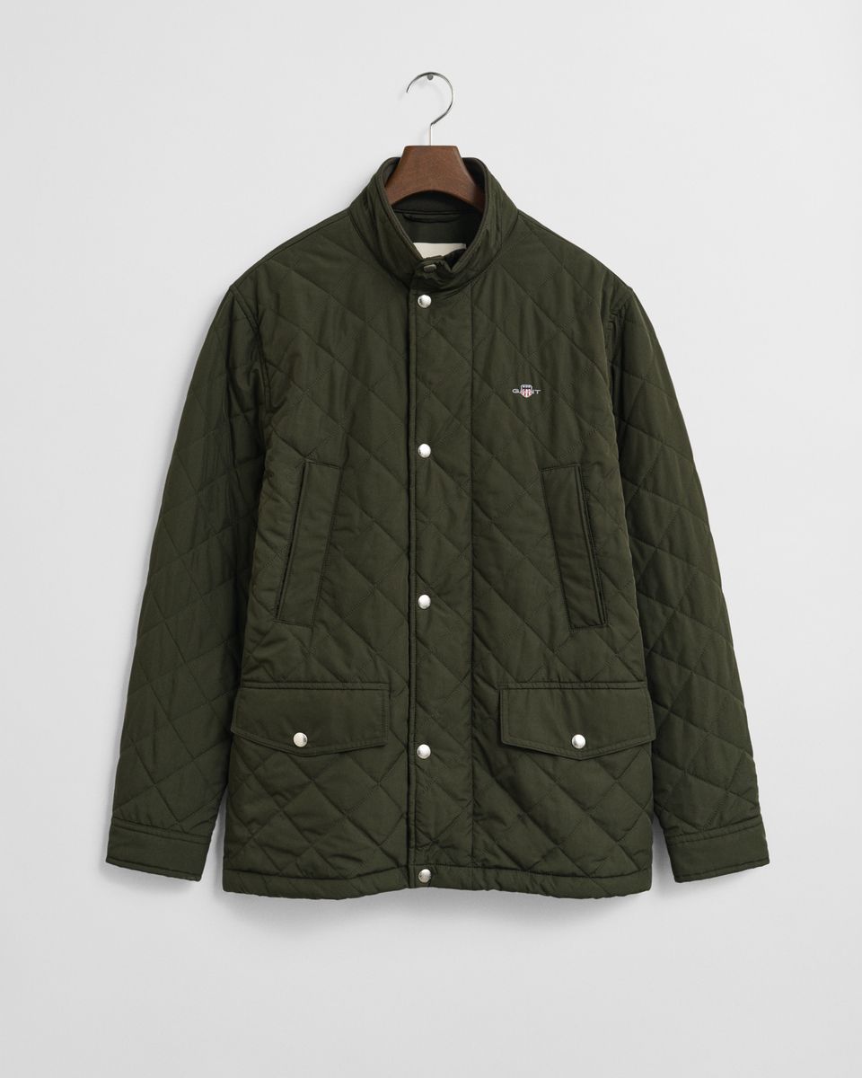 Mittellange Windcheater Steppjacke
