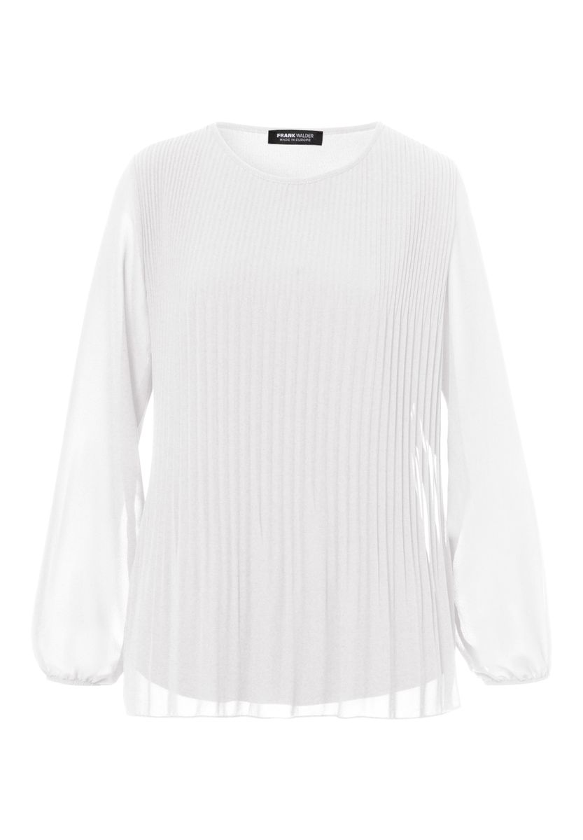 Bluse ELEMENTS mit Plissee-Struktur