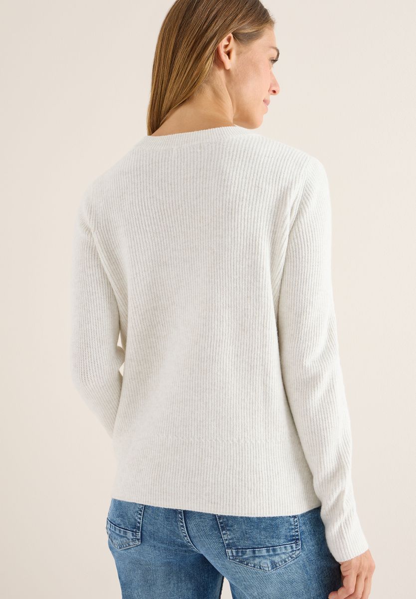 Pullover mit Strukturdetails