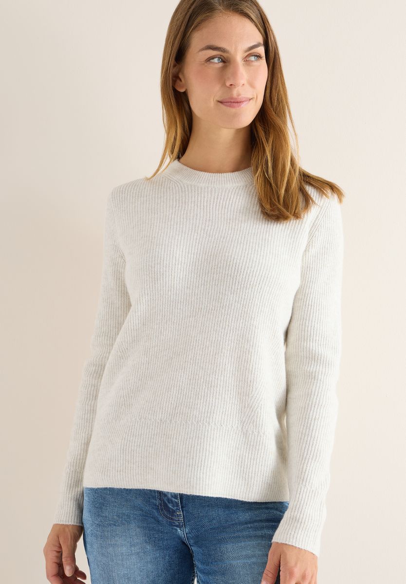Pullover mit Strukturdetails
