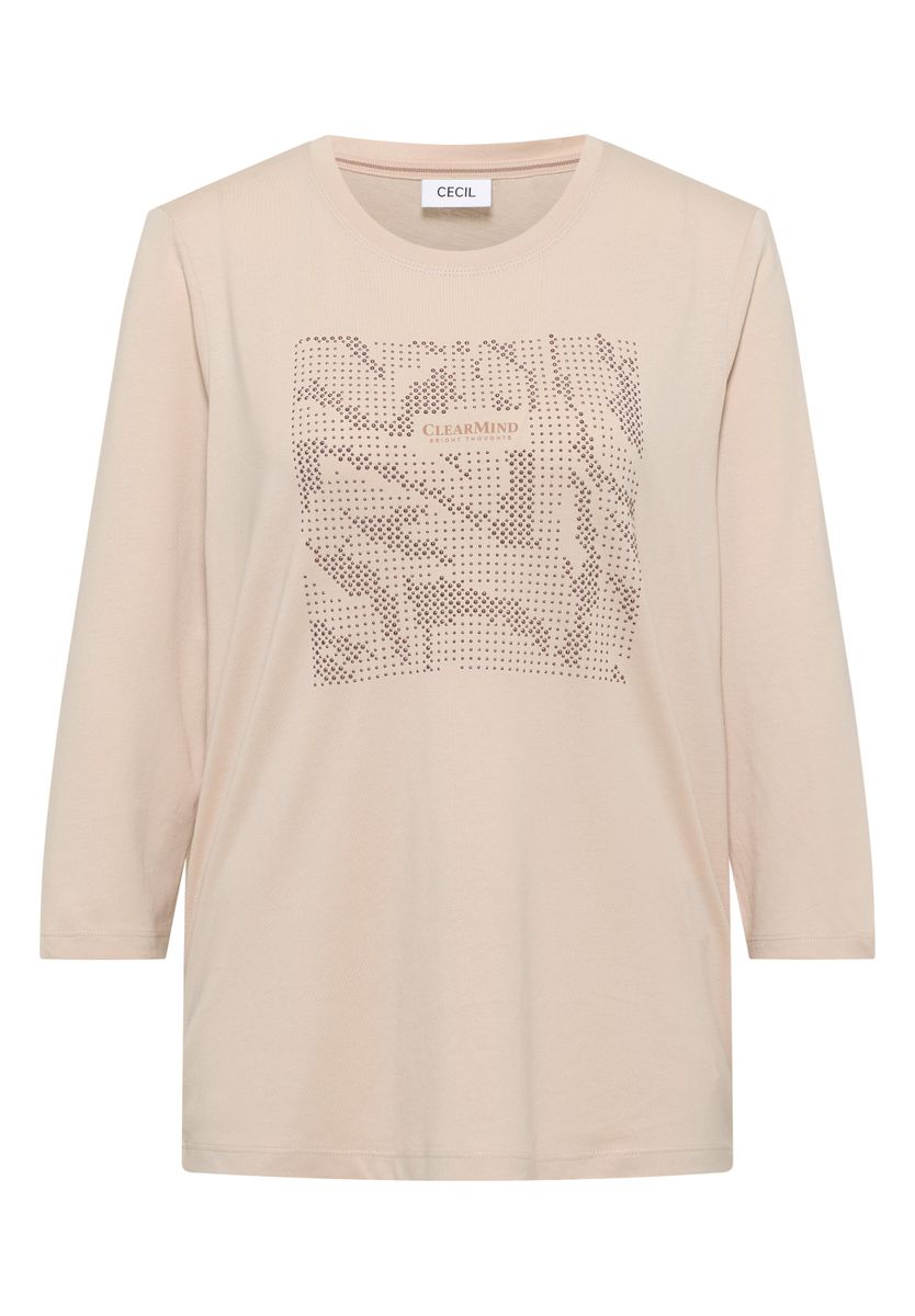 Shirt mit Schmucksteinen