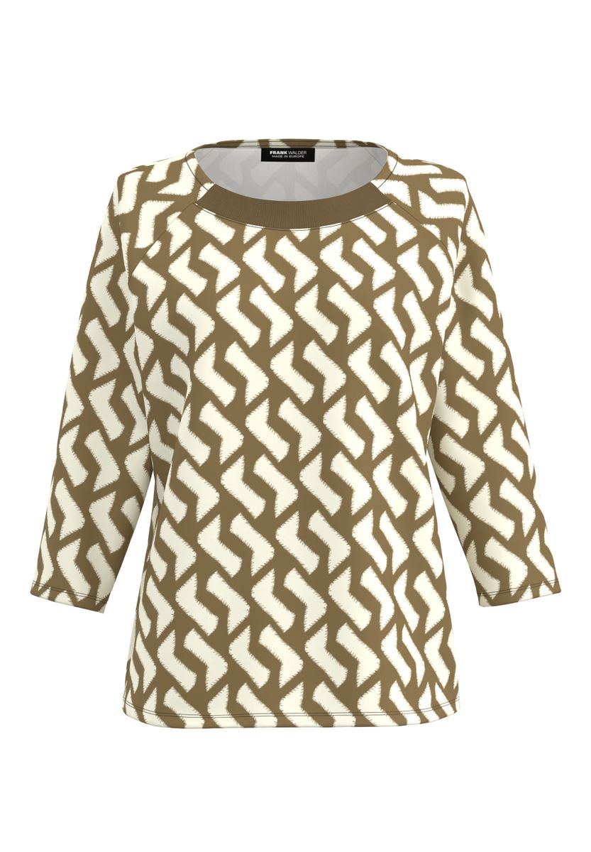 Shirt NOS mit Strickbündchen