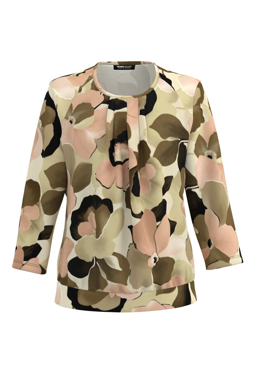 Blusenshirt NOS mit aparter Faltenpartie