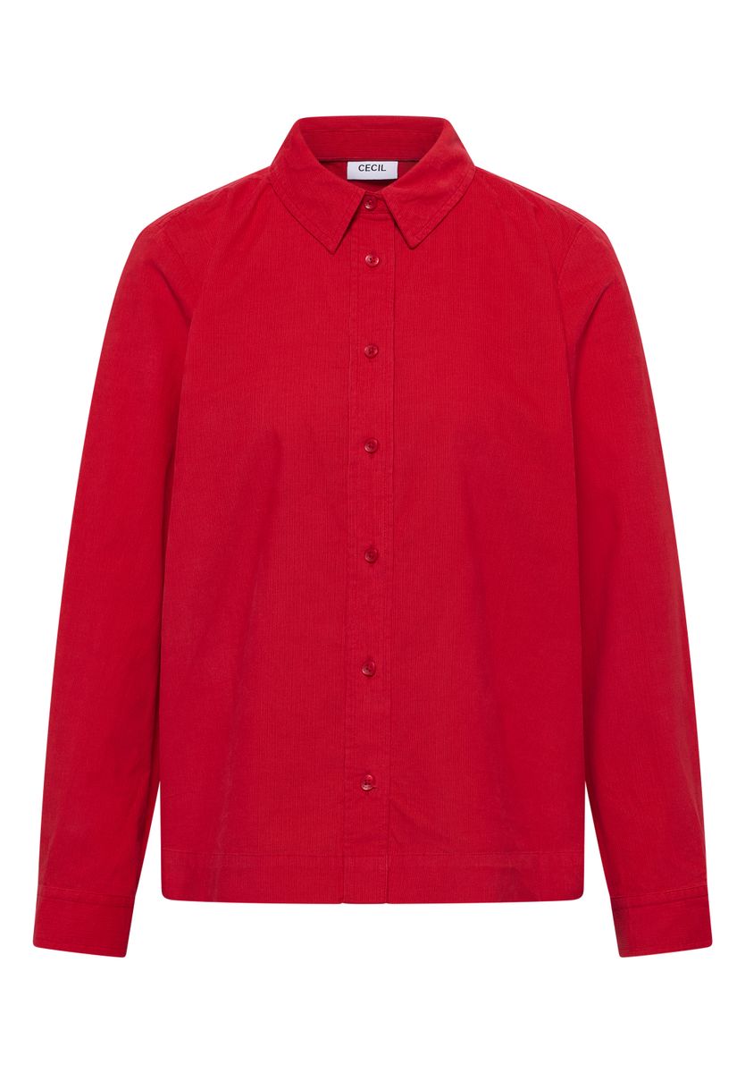 Cord Hemdbluse
