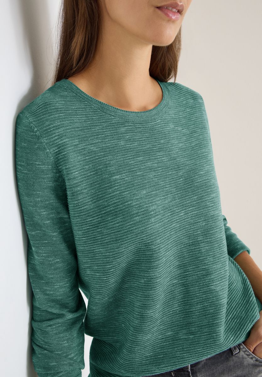 Strukturpullover