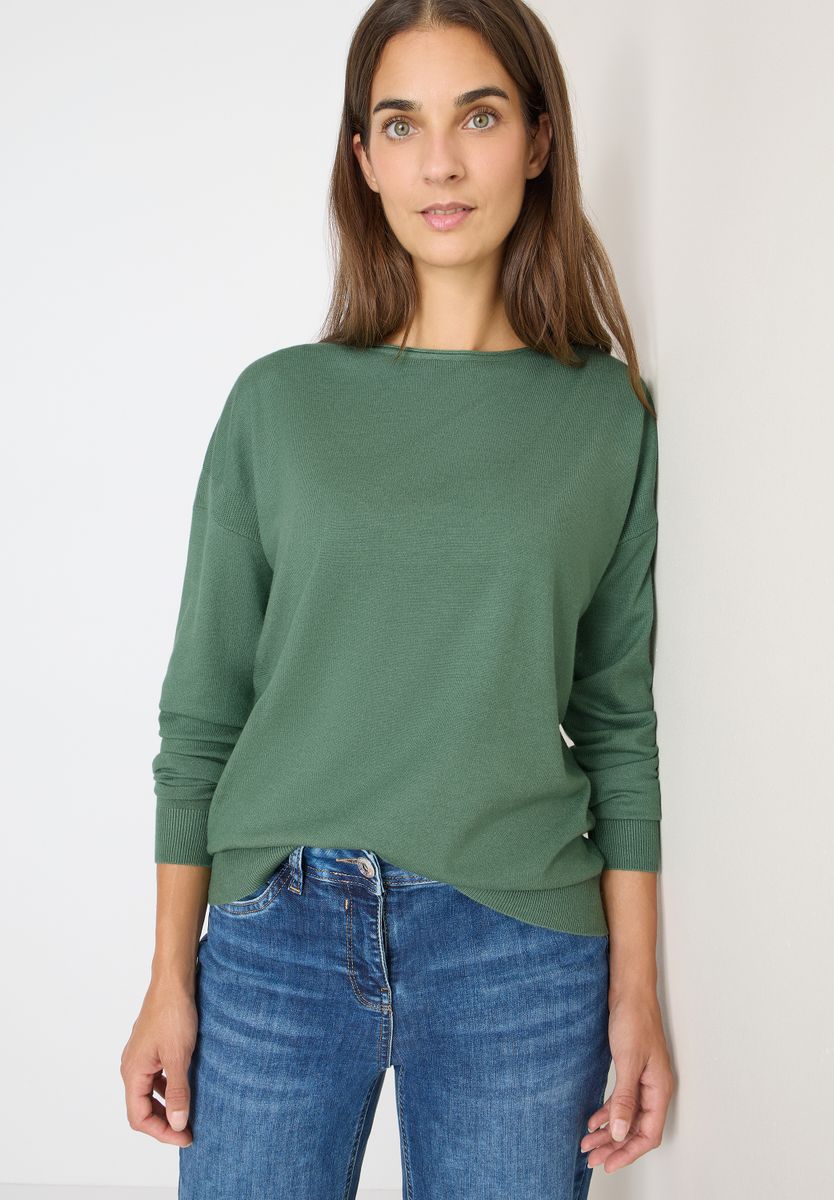 Pullover mit Strukturdetail