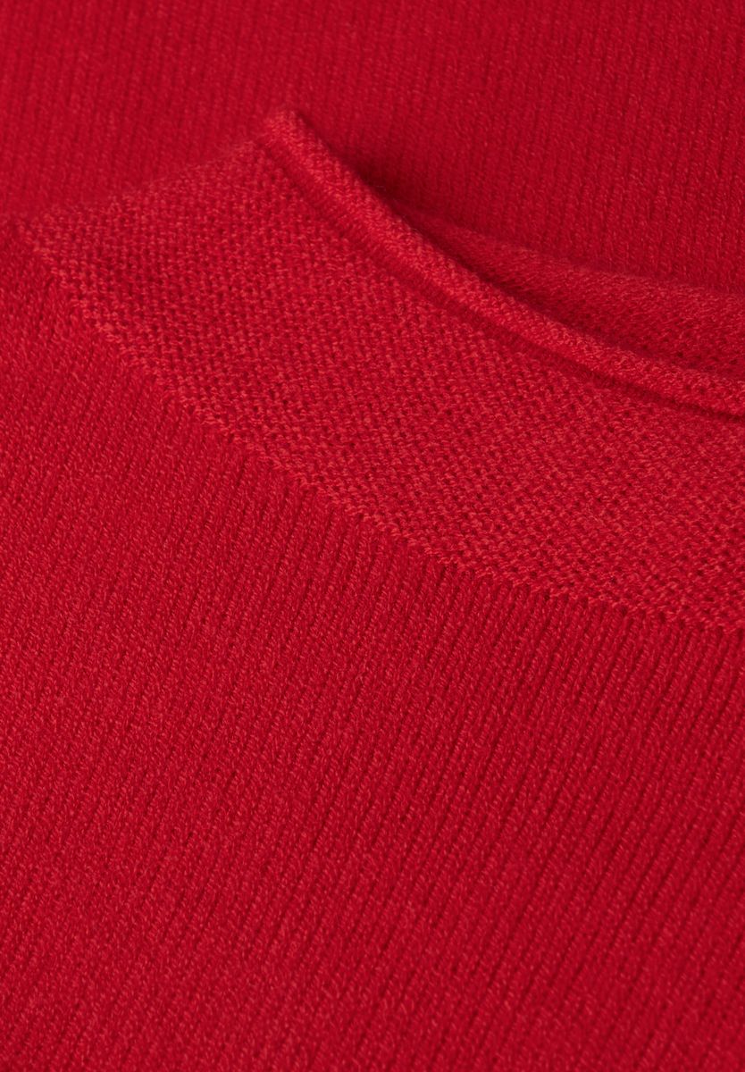 Pullover mit Rollkante