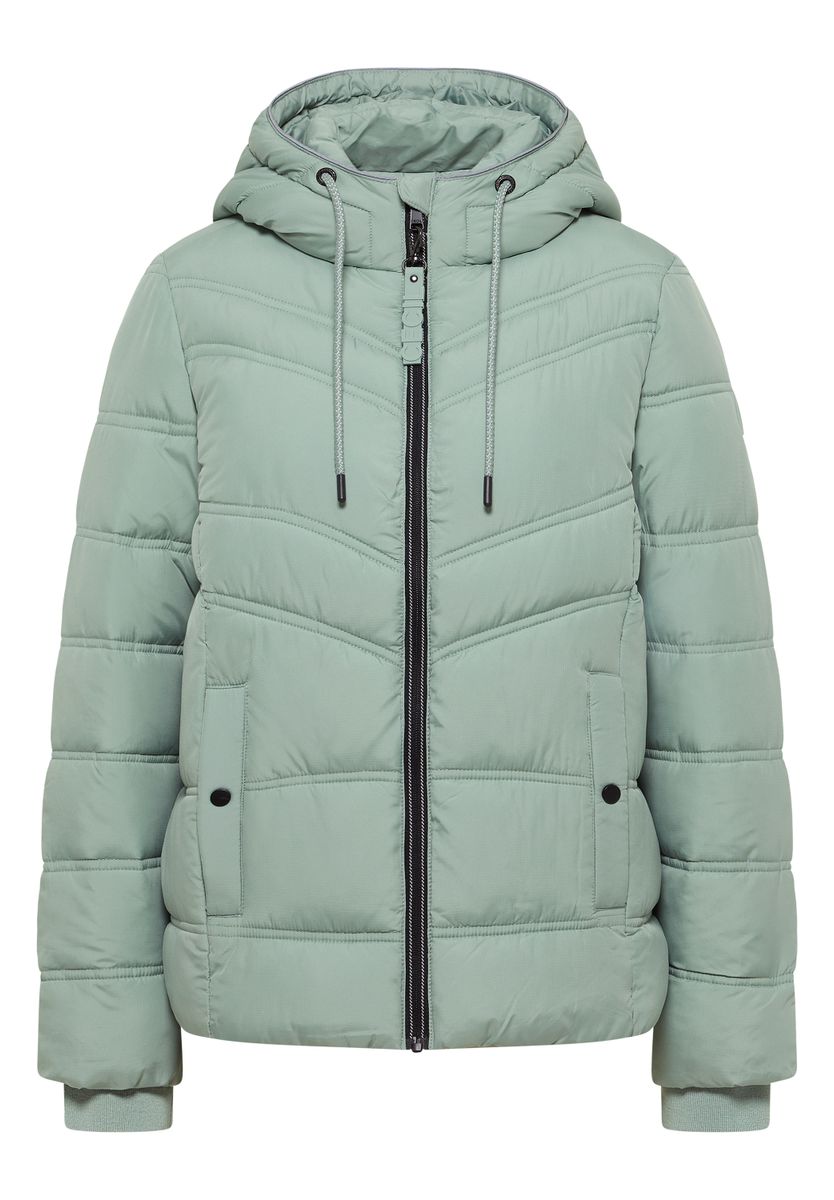 Steppjacke mit Kapuze