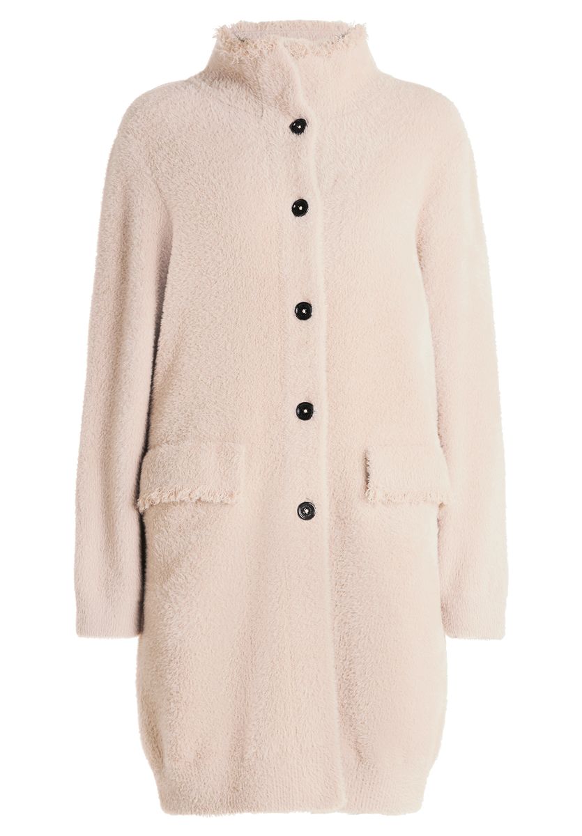 Winter-Strickjacke