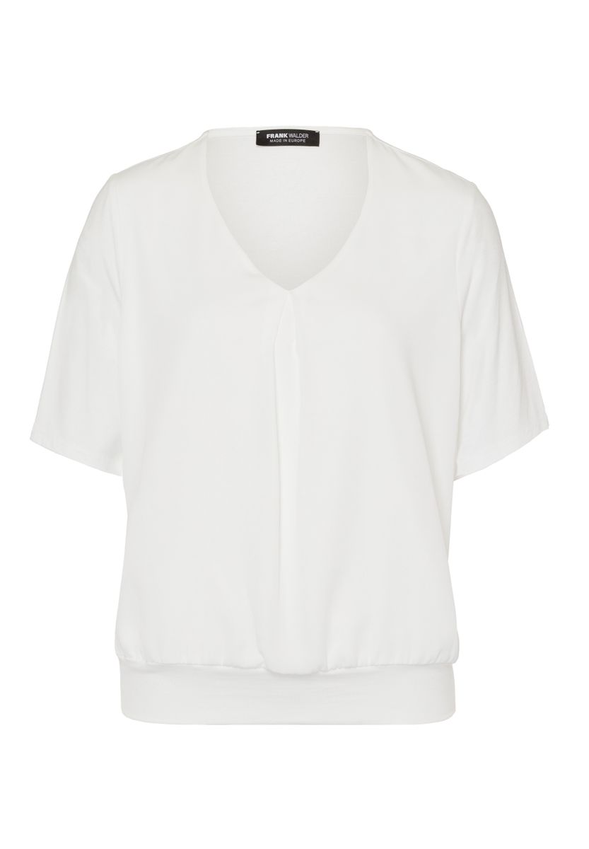 Blusenshirt NOS im Materialmix