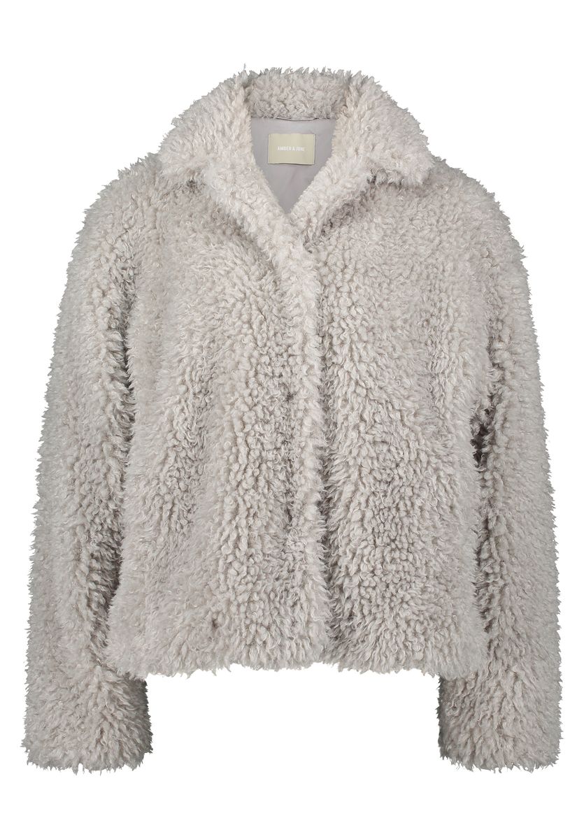 Plüschjacke
