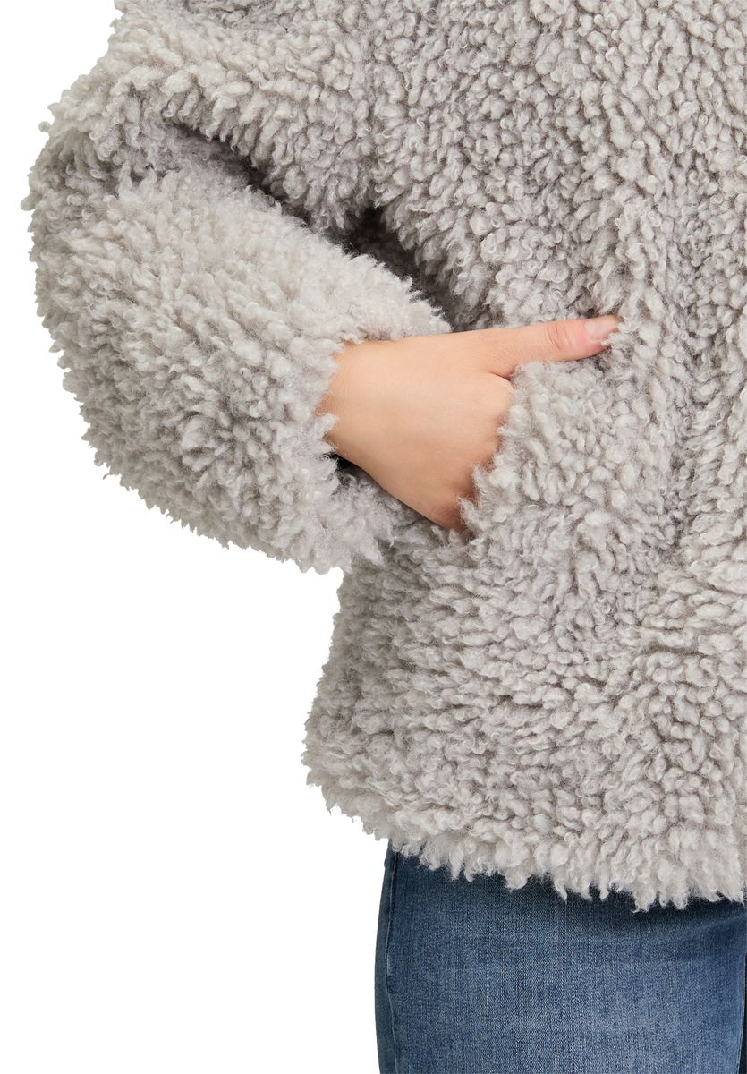 Plüschjacke