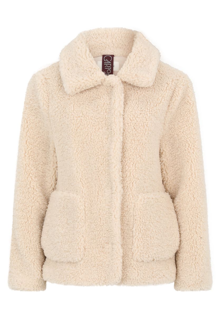 Plüschjacke