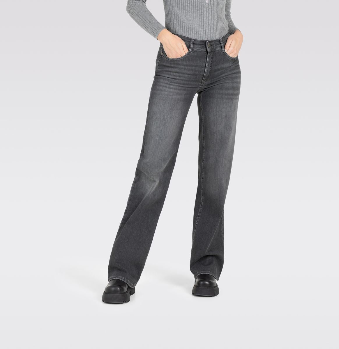MAC JEANS - WIDE, Authentic Stretch Denim
