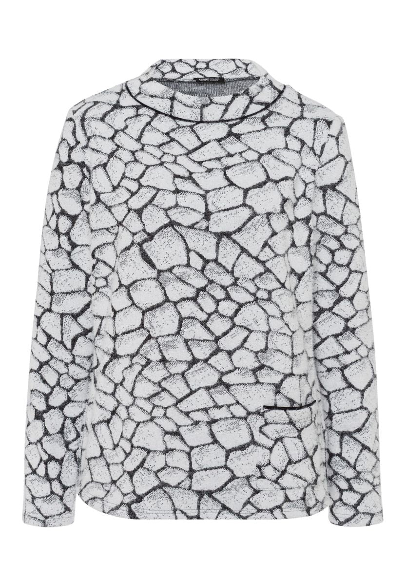 Strickpullover ICED LAVENDER in moderner Optik