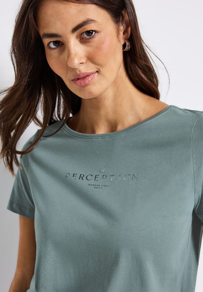 Shirt mit Wording Artwork