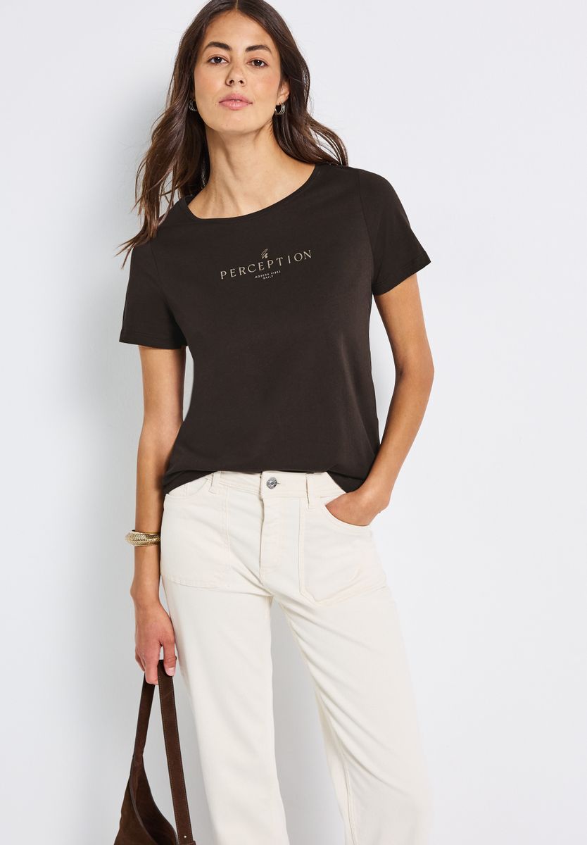 Shirt mit Wording Artwork