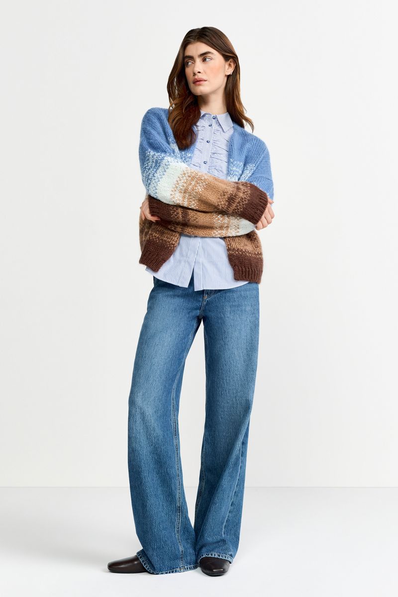 Colour Gradient Cardigan