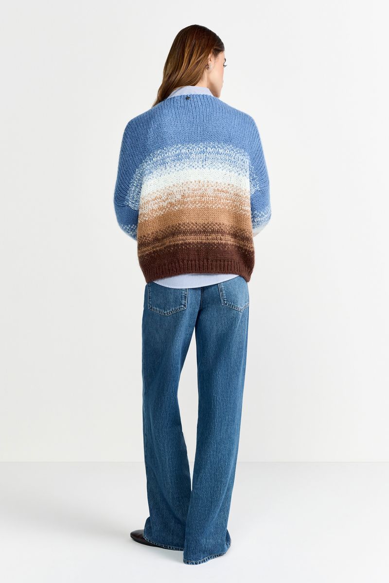 Colour Gradient Cardigan