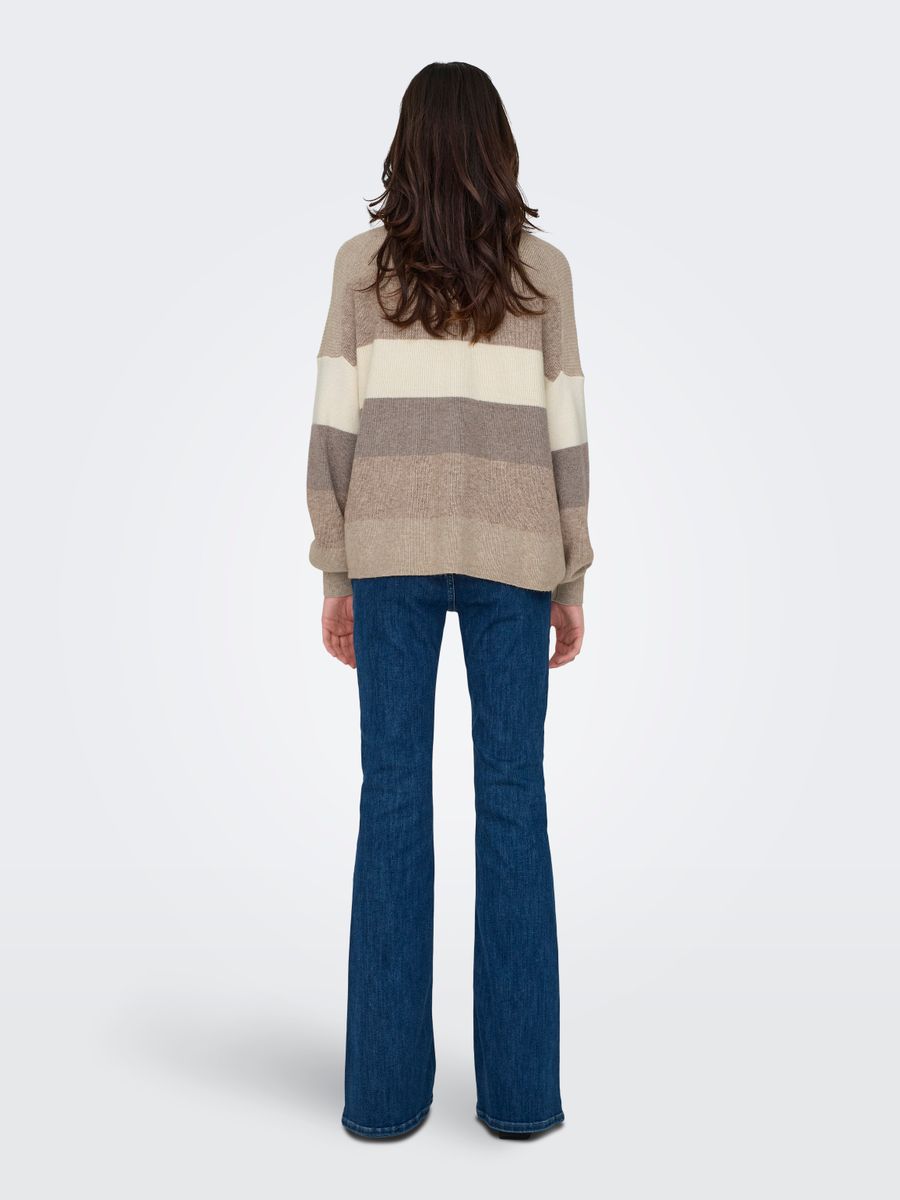ONLATIA LIFE L/S STRIPE PULLOV KNT NOOS