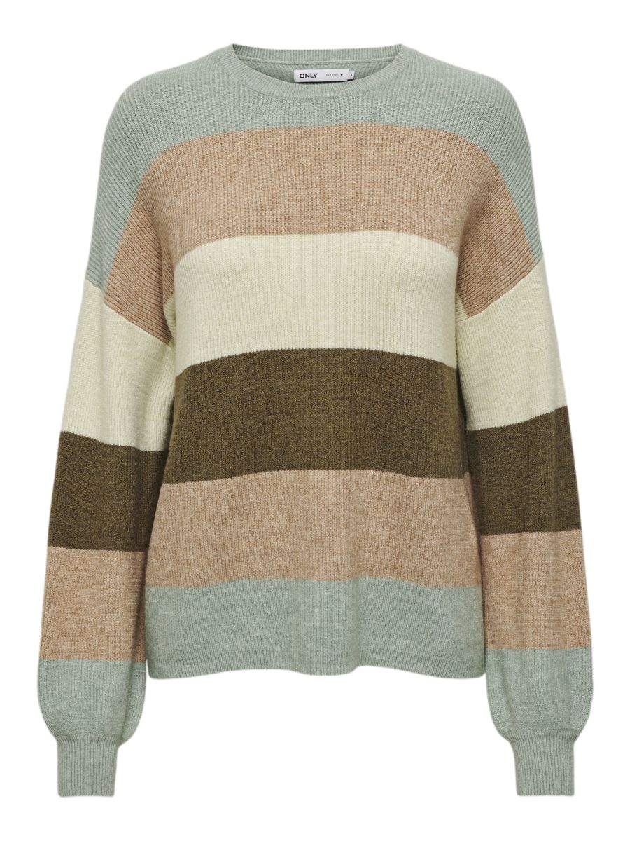 ONLATIA LIFE L/S STRIPE PULLOV KNT NOOS