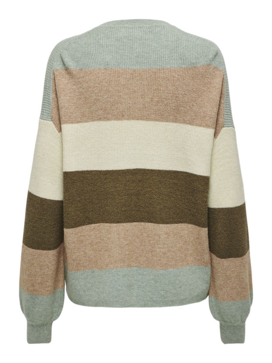 ONLATIA LIFE L/S STRIPE PULLOV KNT NOOS