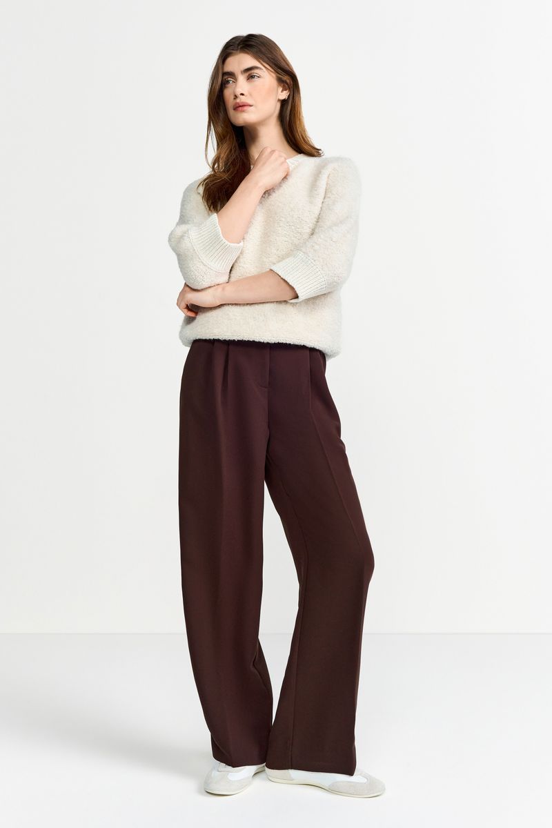 Bouclé Crew-Neck