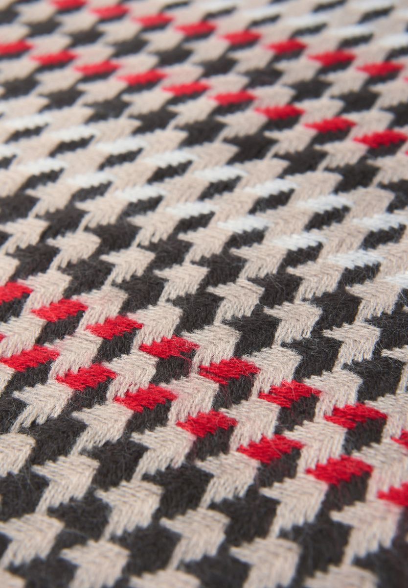 Karierter Twill Schal