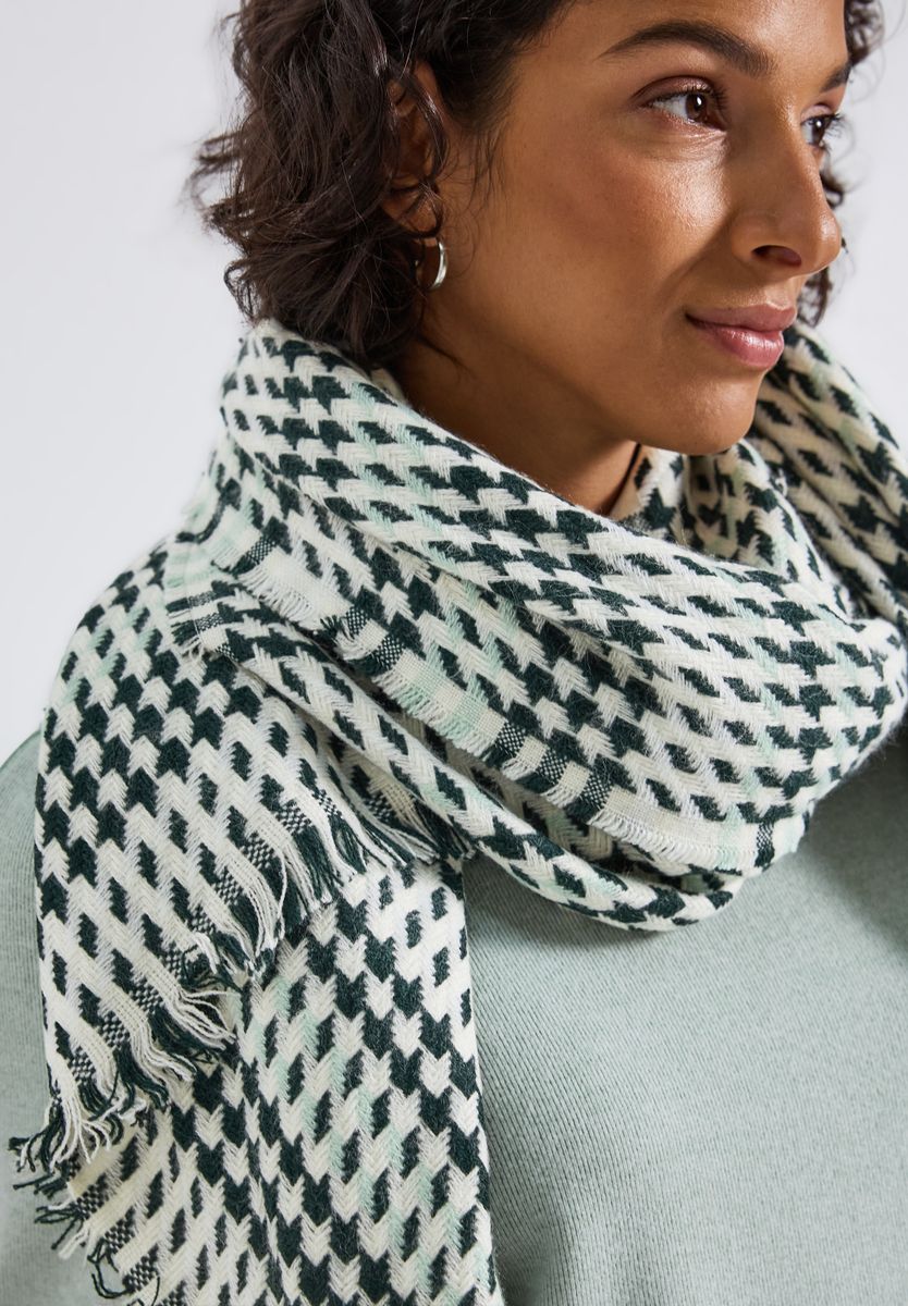 Karierter Twill Schal