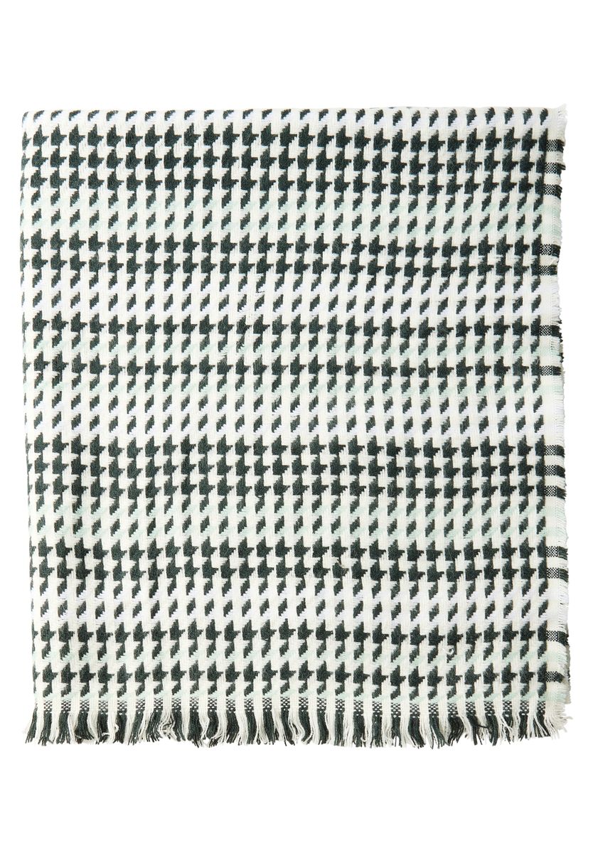 Karierter Twill Schal