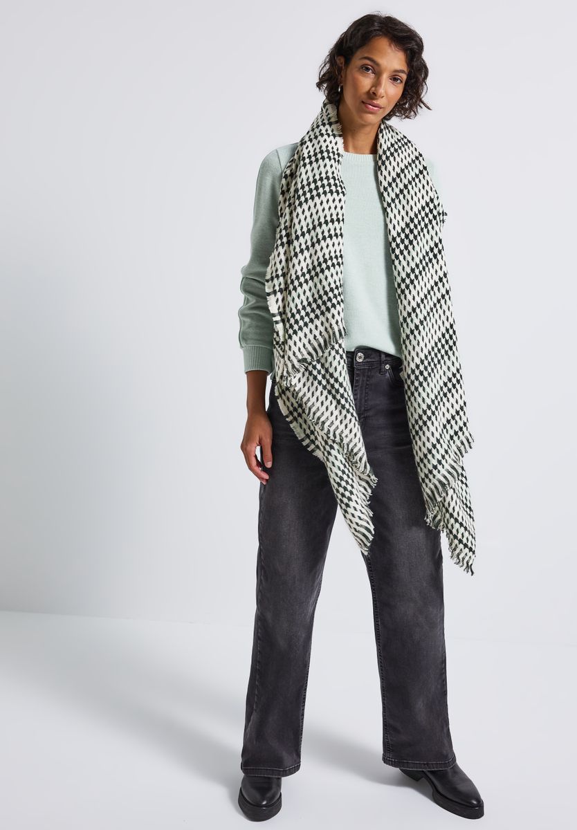 Karierter Twill Schal