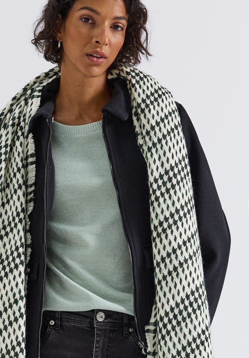 Karierter Twill Schal