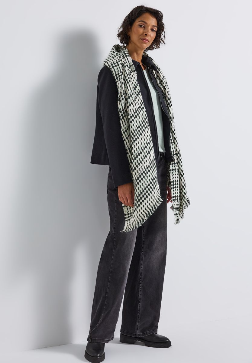 Karierter Twill Schal
