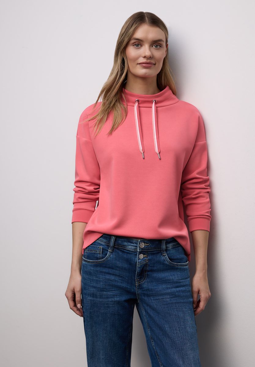 Shirt in Unifarbe