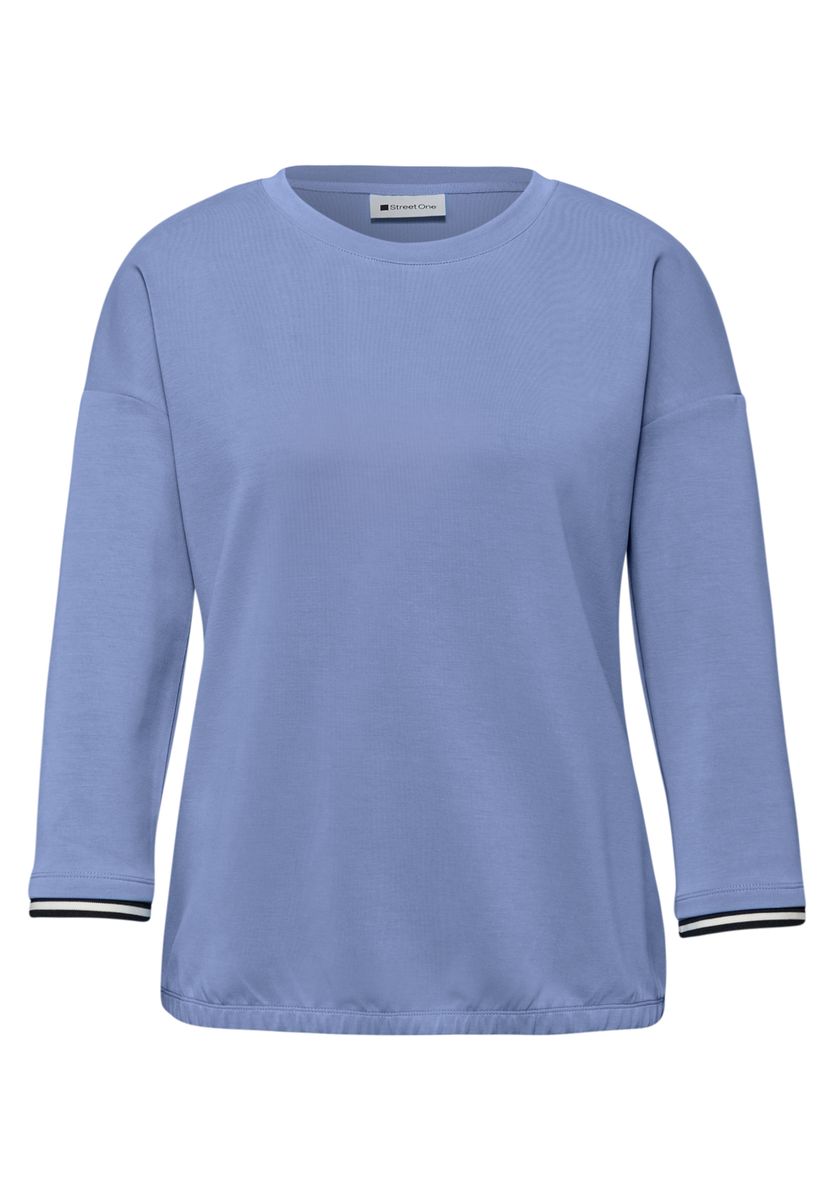 Silk-Look Shirt mit Details