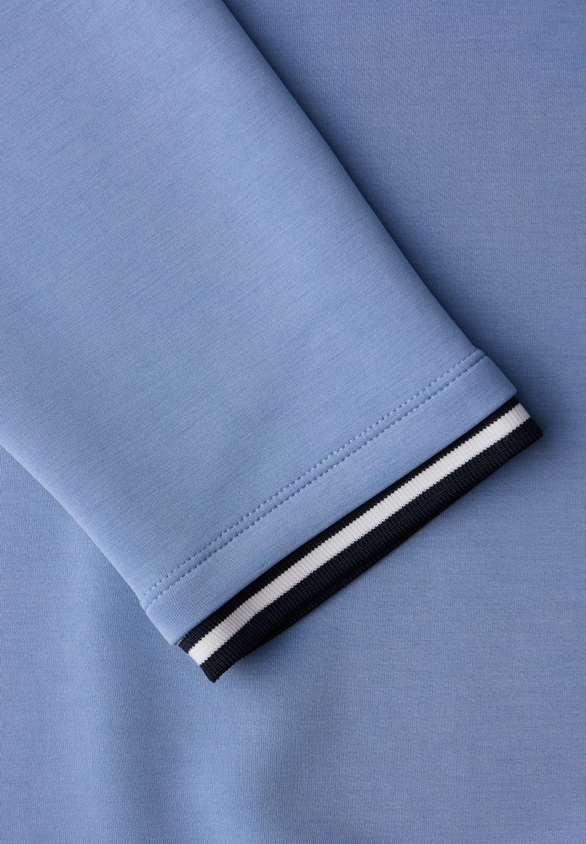 Silk-Look Shirt mit Details