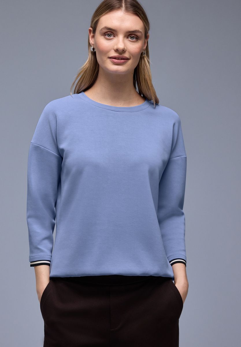 Silk-Look Shirt mit Details